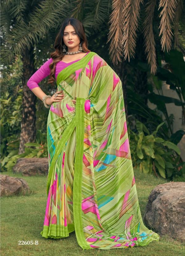 Ruchi Ragaa Georgette 4 Fancy Casual Saree Collection